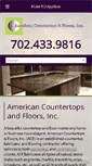 Mobile Screenshot of americancountertopsandfloors.com
